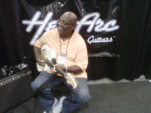 Guitarist Kevin Wilson and HeliArc Guitars