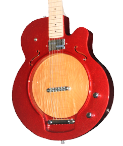 HeliArc Guitars Drop Tail Red
