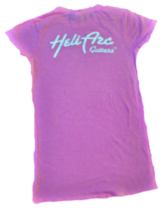 HeliArc Guitars t-shirt merchandise pink